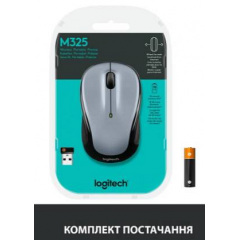 Мышь компьютерная Logitech M325s Wireless Light Silver (910-006813) (6848840) Киев