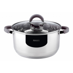 Кастрюля RINGEL Meyer 5.5 л 24 см Хром (6479361) Харьков