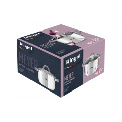 Кастрюля RINGEL Meyer 5.5 л 24 см Хром (6479361) Харьков