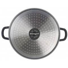 Кастрюля RINGEL Koriander 1.2 л 16 см Черный (6821516) Запоріжжя