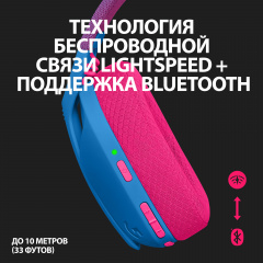 Гарнітура Logitech G435 Lightspeed Wireless Gaming Blue (981-001062) (6736846) Полтава