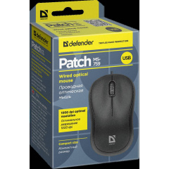 Мышь Defender Patch MS-759 Черный (52759) Харьков