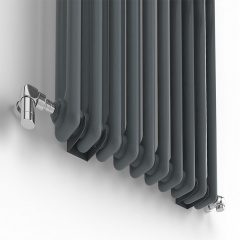 Радиатор с полками Ideale Zeta 12 10/1800/460 антрацит Михайловка
