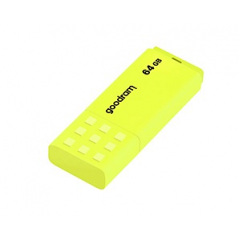 Flash Drive Goodram UME2 64 GB (UME2-0640Y0R11) Yellow (6521721) Херсон