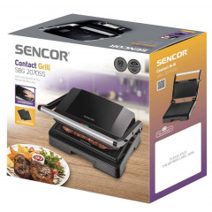 Гриль Sencor SBG 2070SS 26х11х29.5 см черный (6907828) Обухів