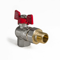 Кран із американкою 1/2" (KOER KR.228) кутовий (KR0016) Суми