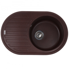 Мийка кухонна ZERIX ZS-7750R-12 Коричнева (ZX4560) Чернігів