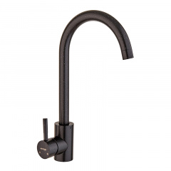 Змішувач для кухні Mixxus SUS-011 Stone Black (нерж. сталь) (MI6209) Курінь