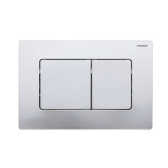 Панель змиву пластикова Koer KT-0602-01 квадратна Хром KR5178 Запоріжжя