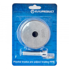 Насадка плоска для паяльника Europroduct EP.WS032 PPR труб 32mm (EP6100) Черкаси