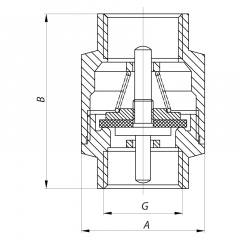Кран кульовий KOER 1/2x1/2 (KR.512) (KR0008) Вінниця