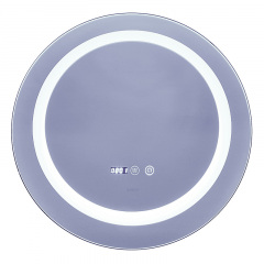 Дзеркало Mixxus Plain MC02-60 (годинник, LED-підсвічування, антизапотівання) (MI6012) Ірпінь