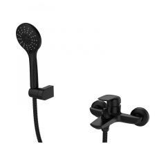 Змішувач для ванни з коротким виливом Koer KB-40008-05 (Колір чорний) (KR3473) Балаклія