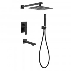 Встраиваемая душевая система MIXXUS KUB-009 INNER BLACK (нерж. сталь) (MI5946) Киев