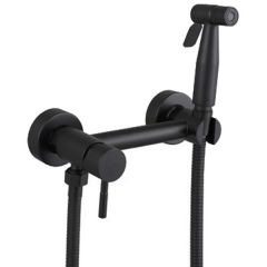 Змішувач для гігієнічного душу ZERIX SUS 222 BLACK (ZX4743) Городок