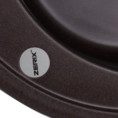 Мийка кухонна ZERIX ZS-510R-12 Коричнева (ZX4536) Кропивницький