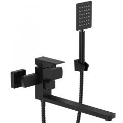 Змішувач для ванни Mixxus KUB-007 (Euro) Black з нерж. сталі SUS304 (MI6095) Балаклія