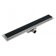 Душовий трап з нержавіючої сталі SUS304 KOER FD35-70x900-BLACK (KR4749) Київ
