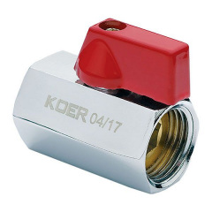 Кран "МИНИ" 1/2" ГГБ KOER KR.400 (KR0155) Тернополь