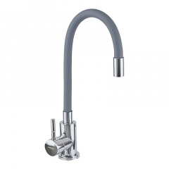 Смеситель для кухни Mixxus SUS-011 Chrome Refl.Gray (нерж. сталь) (MI6222) Ирпень