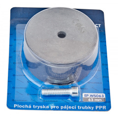 Насадка плоска для паяльника Europroduct EP.WS063 PPR труб 63mm (EP6103) Суми