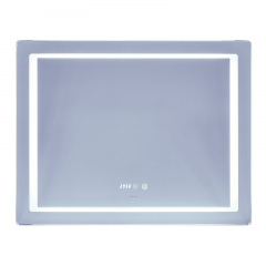 Дзеркало Mixxus Style MR03-90x70 (годинник, LED-підсвічування, антизапотівання) (MI6007) Кам'янське