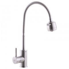 Смеситель для кухни из нерж. стали SUS304 ZERIX SUS-011 REFLECTOR (ZX3125) Сумы