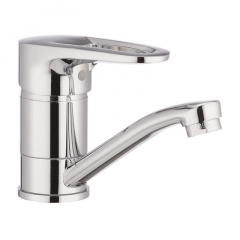 Змішувач для умивальника Haiba OPUS 555 (вилив 15 см) (HB0336) Курінь