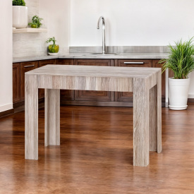 Обідній стіл Tobi Sho СТО-1 кухонний нерозкладний, 1100х650х770 мм Дуб сонома