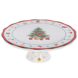 Підставка для торта BonaDi фарфорова "Святковий флер" 498-253