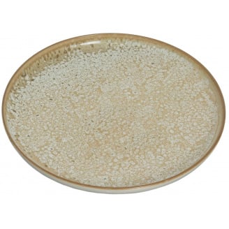 Тарілка обідня Ipec Nordic Lava 27 см бежевий (6884159)