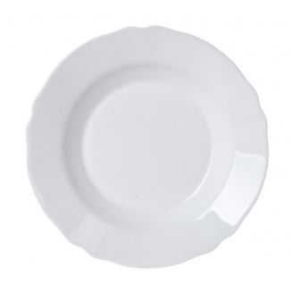 Тарелка суповая Luminarc Louis XV 23 см белая (6792437)