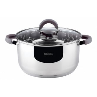 Кастрюля RINGEL Meyer 5.5 л 24 см Хром (6479361)