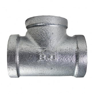 Трійник чавунний оцинкований В.С BBB 1”