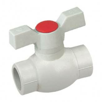 Кран кульовий PPR КШ KOER (метелик) для гарячої води 25 (KOER K0182.PRO) (KP0235)