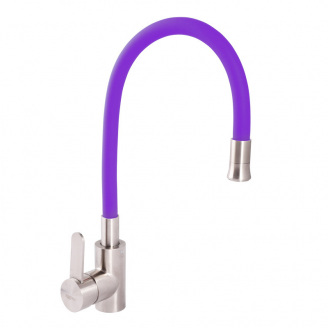 Смеситель для кухни ZERIX LR74004-8 Фиолетовый (LL1478)