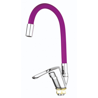 Змішувач для кухні Mixxus FANY 011 Nut Refl Purple без підведення MI6291