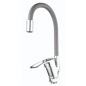 Змішувач для кухні Mixxus FANY 011 Nut Refl Grey без підведення MI6288
