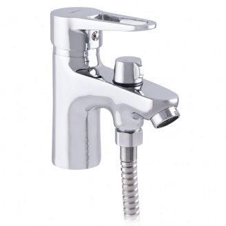 Змішувач для умивальника ZERIX PUD1 045 з виходом для лійки (ZX2870)