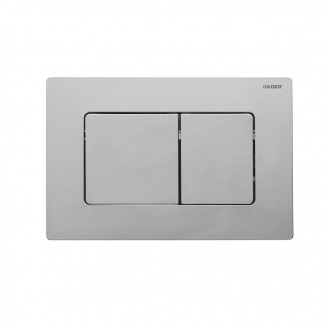 Панель змиву Koer KT-0602-02 з нержавіючої сталі SUS304 квадратна KR5179