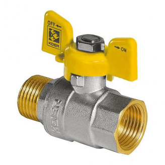 Кран кульовий KOER 3/4