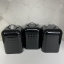 Набор металлических банок 3 предмета Maestro MR-1676-3-1S-Black Одесса