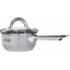 Ковш с крышкой Bravo Chef 14 см 1.15 л Хром (6720872) Кам'янка-Дніпровська
