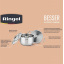 Кастрюля RINGEL Besser 1.6 л 16 см Хром (6869641) Киев