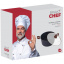 Кастрюля классическая с крышкой Bravo Chef 26 см 4.9 л Черный (6859889) Київ