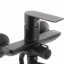 Смеситель для ванны HAIBA ALEX 006 EURO Черный (HB3925) Херсон