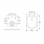 Унітаз підвісний Mixxus Premium Ellipse-0301-R 495x365x365mm система змиву Rimless (MP6460) Рівне