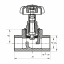 Кран вентильний 20 KOER PPR K0183.PRO (KP0237) Токмак