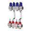 Коллекторный блок с расходомерами KOER KR.1110-04 1”x4 WAYS (KR2641) Хмельницкий