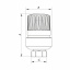 Термоголовка M30x1.5 KOER KR.1334 (KR2843) Житомир